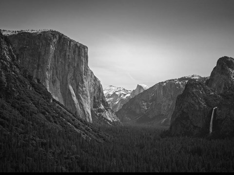 Framed Tunnel View BW-2 Print