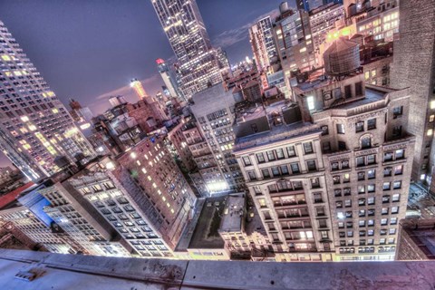 Framed Gotham City 4 Print