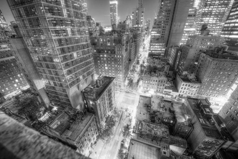 Framed Gotham City 6-2 Print