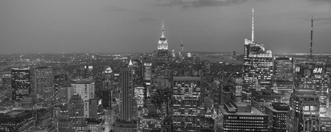 Framed Gotham City 8-2 Print