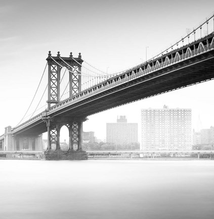Framed Manhattan Bridge 2 Print