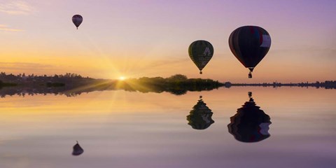 Framed Love is in Air II Print