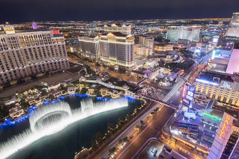 Framed Vegas III Print