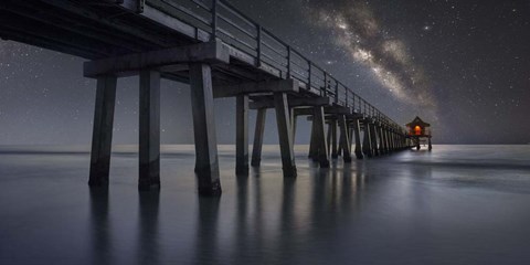 Framed Still Searching Print