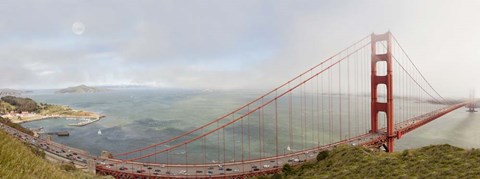 Framed Golden Gate Panorama, San Francisco, California &#39;11 - color Print