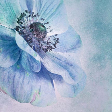 Framed Shades of Blue Print