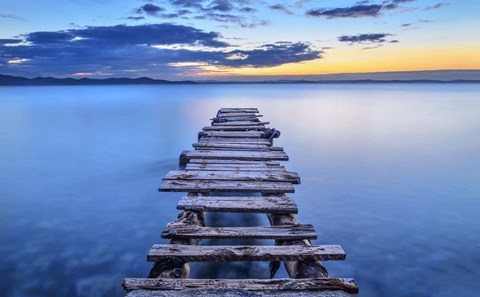 Framed Pier Print