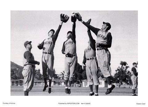 Framed Classic Cubs Print