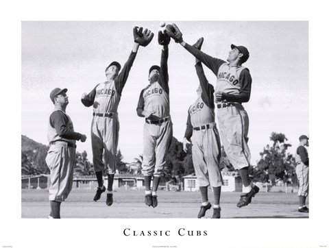 Framed Classic Cubs Print