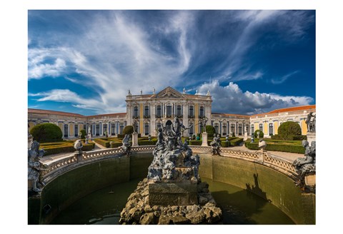 Framed Portugal Palace 3 Print