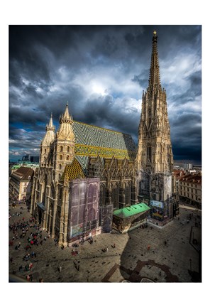 Framed Vienna Cathedral Print