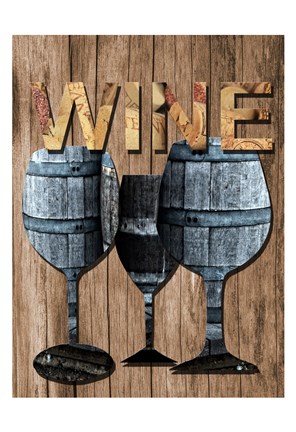 Framed Wine Cellar 2 Print