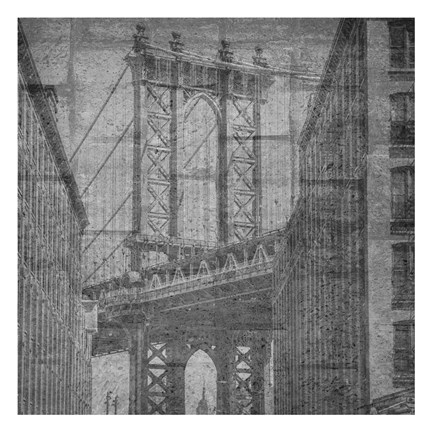Framed Manhattan Wall Print