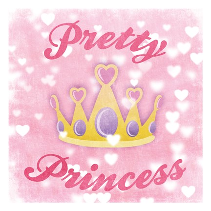 Framed Pretty Princess Print
