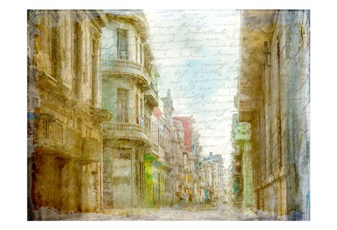 Framed Havana Streets Print