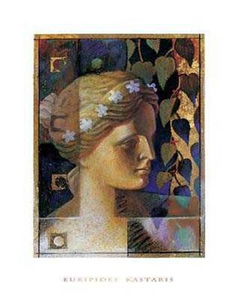 Framed Euripides Kastaris - Venus Alpha Size 16x19.75 Print