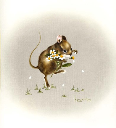 Framed He Loves Me Print