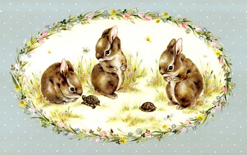 Framed Bunny Tales Print