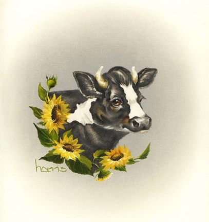 Framed I Only Have Eyes For Moo Print