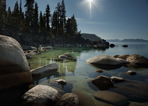 Framed Heaven Over Tahoe Print