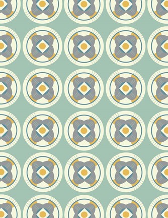 Framed Paths 2 Print