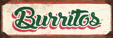 Framed Brurritos Cream Print