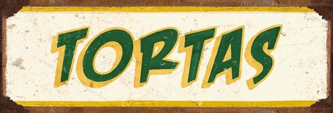 Framed Tortas Cream Print