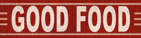 Framed Good Food Print