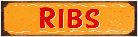 Framed Ribs Print