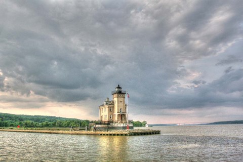 Framed Kingston Lighthouse Print