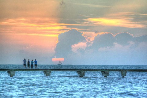 Framed Sunset Witness Print