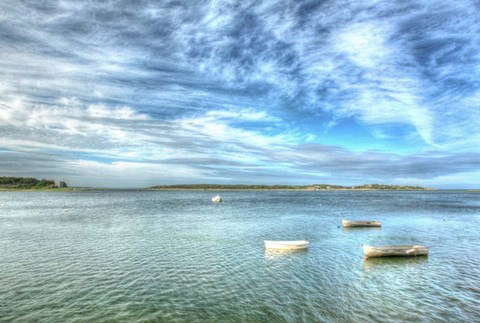 Framed Three Dinks Horizontal Print