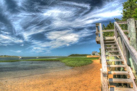 Framed CC Cove 3 Print