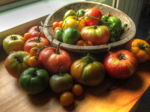 Framed Harvest 2014 2 Print