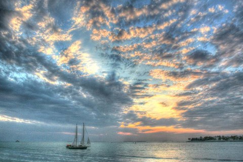 Framed Mallory Sunset Print