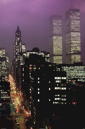 Framed Purple Skies Print