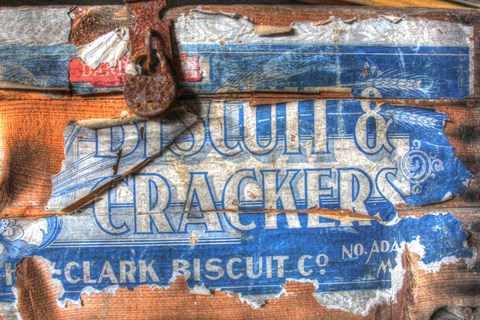 Framed Biscuit Box Print