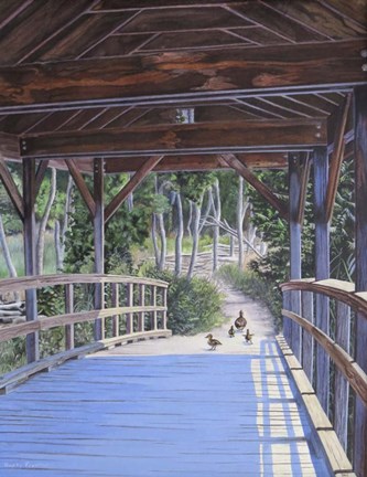 Framed Crossing Print