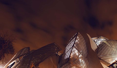 Framed LV Brown Print