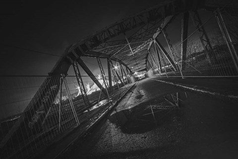 Framed Seguin BW Print