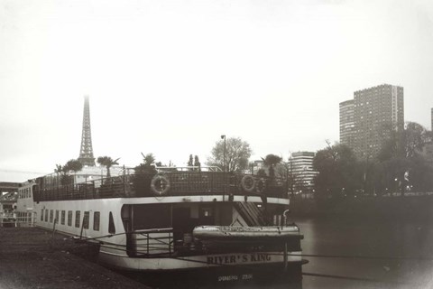 Framed River&#39;s King Print