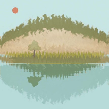 Framed Reflection Print