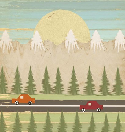 Framed Highway Print