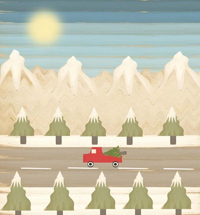 Framed Winter Days Print