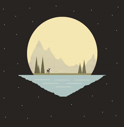 Framed Nighttime Frolic Print