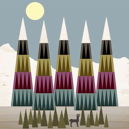 Framed Glorious Day Print