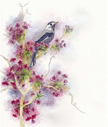 Framed Cherry Blossom Days Print