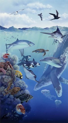 Framed Oceanic Print