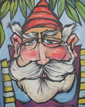 Framed Gnome 1 Print