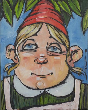 Framed Gnome 4 Print